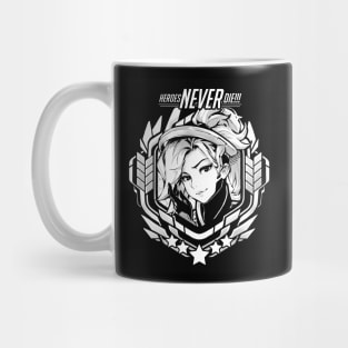 Mercy "Heroes Never Die!!" Mug